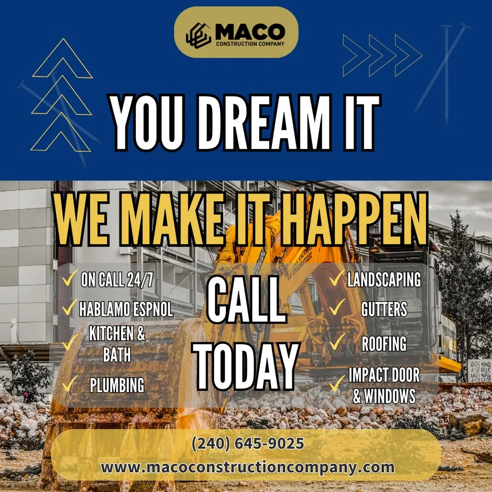 Slide of Maco Construction Company