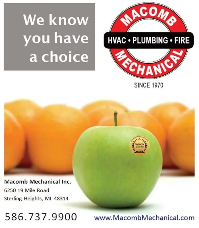 Slide of Macomb Mechanical