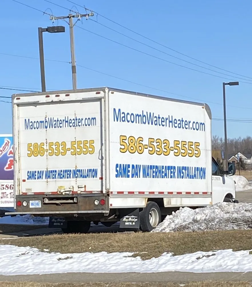 Slide of Macomb Water Heater