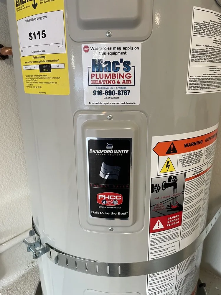 Slide of Mac's Plumbing, Heating & Air