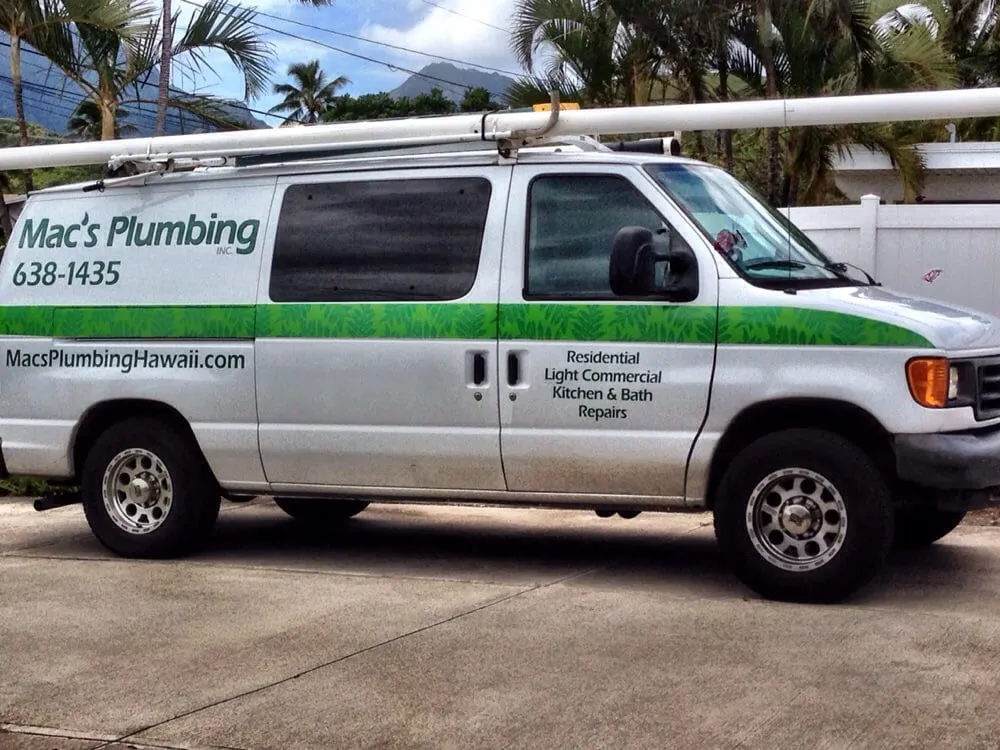 Slide of Mac's Plumbing