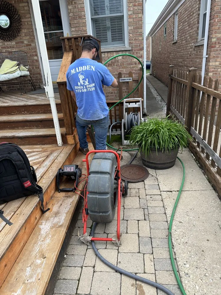 Slide of Madden Sewer & Drain