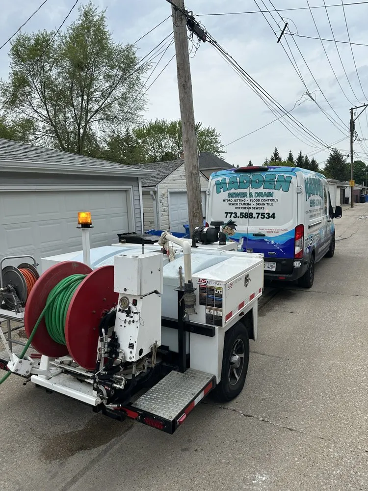 Slide of Madden Sewer & Drain