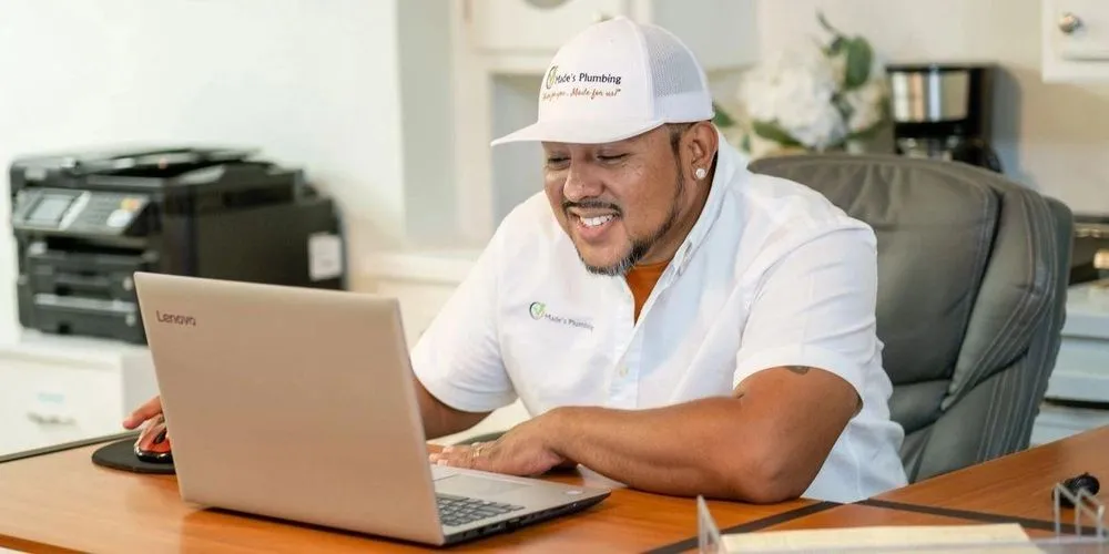 Slide of Made's Plumbing