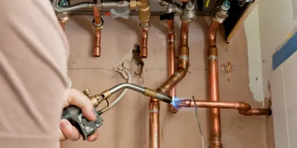 Slide of Maghal plumbing