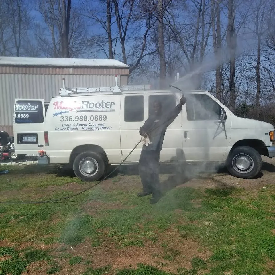 Slide of Magic drain & sewer