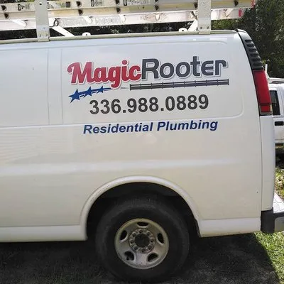 Magic drain & sewer Logo