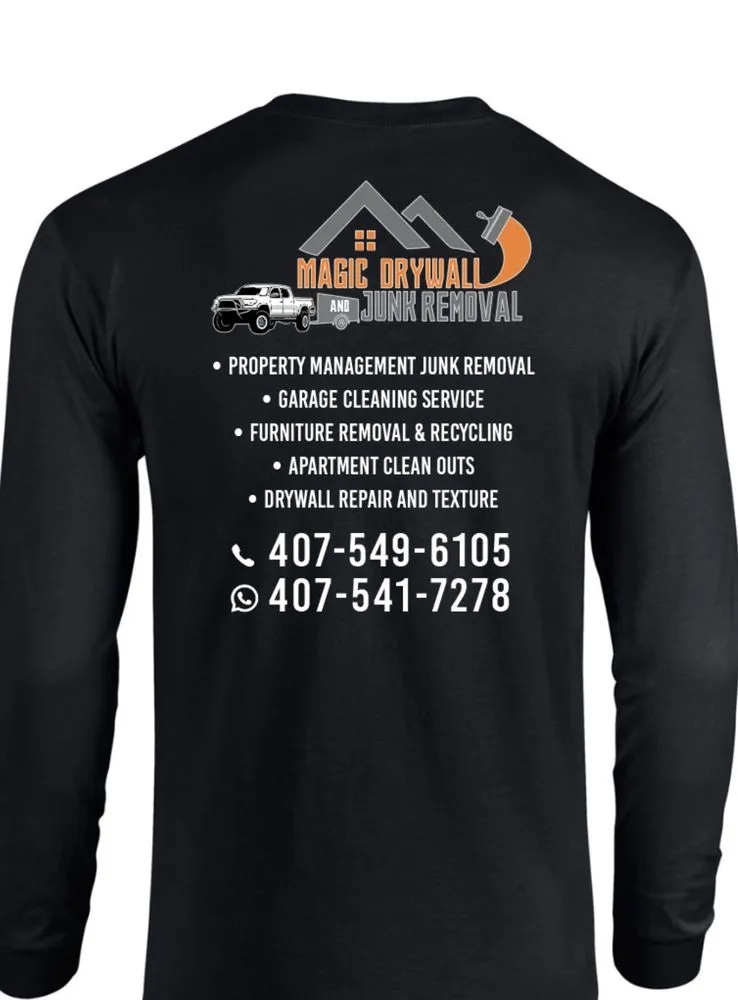 Slide of Magic Drywall and Junk Removal