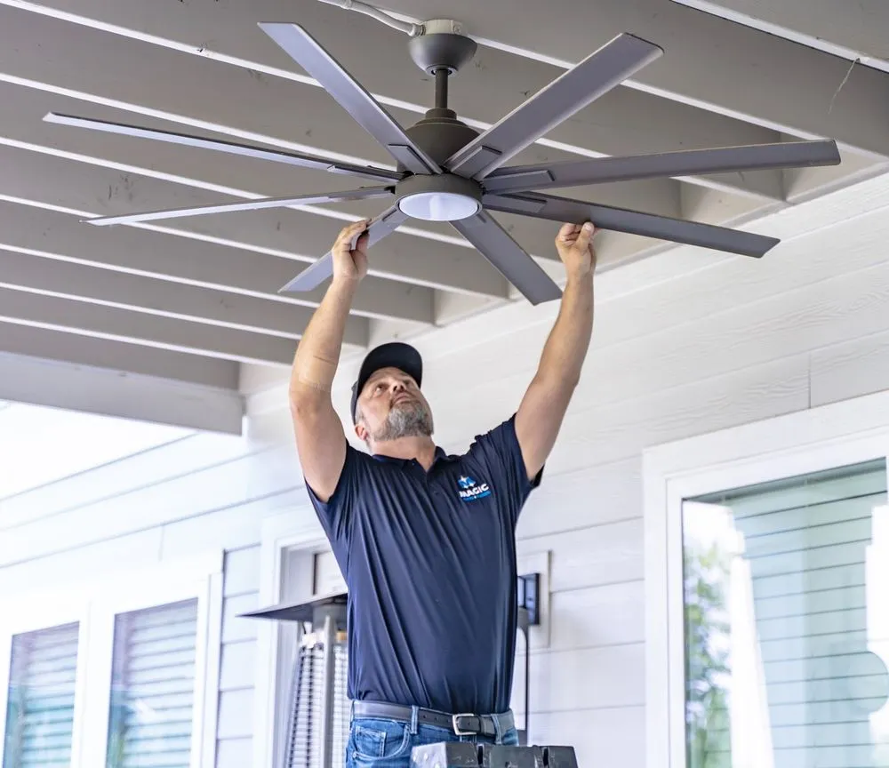 Slide of Magic Electric, Plumbing, Heating + Air