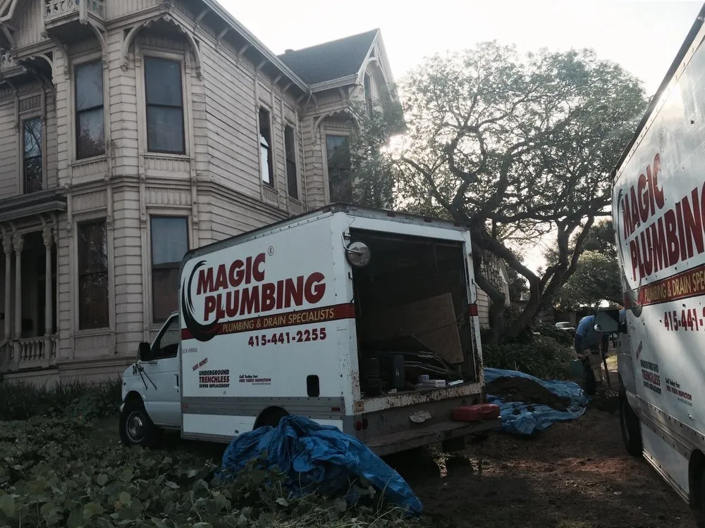 Slide of Magic Plumbing