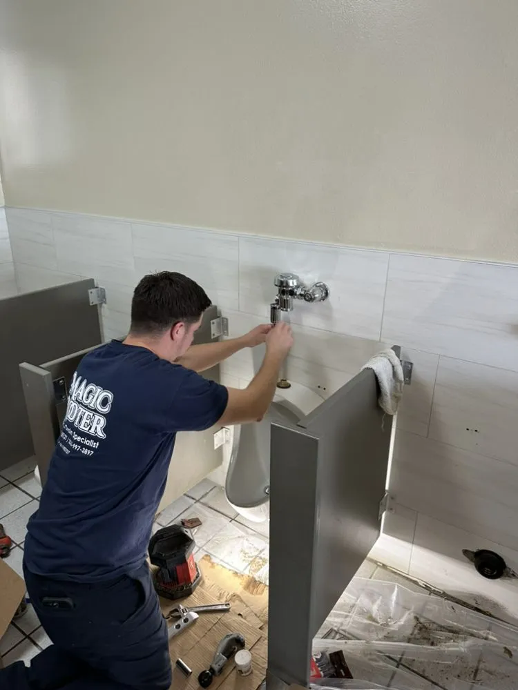 Slide of Magic Rooter & Plumbing