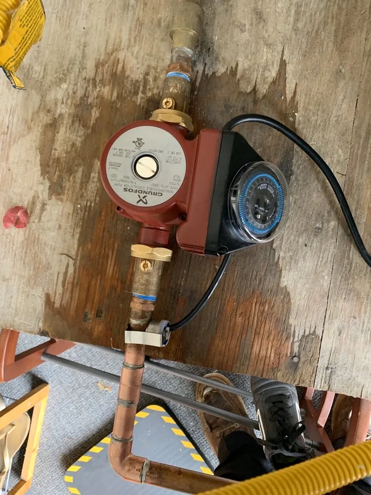 Slide of Magnet Plumbing