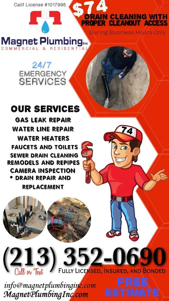 Slide of Magnet Plumbing