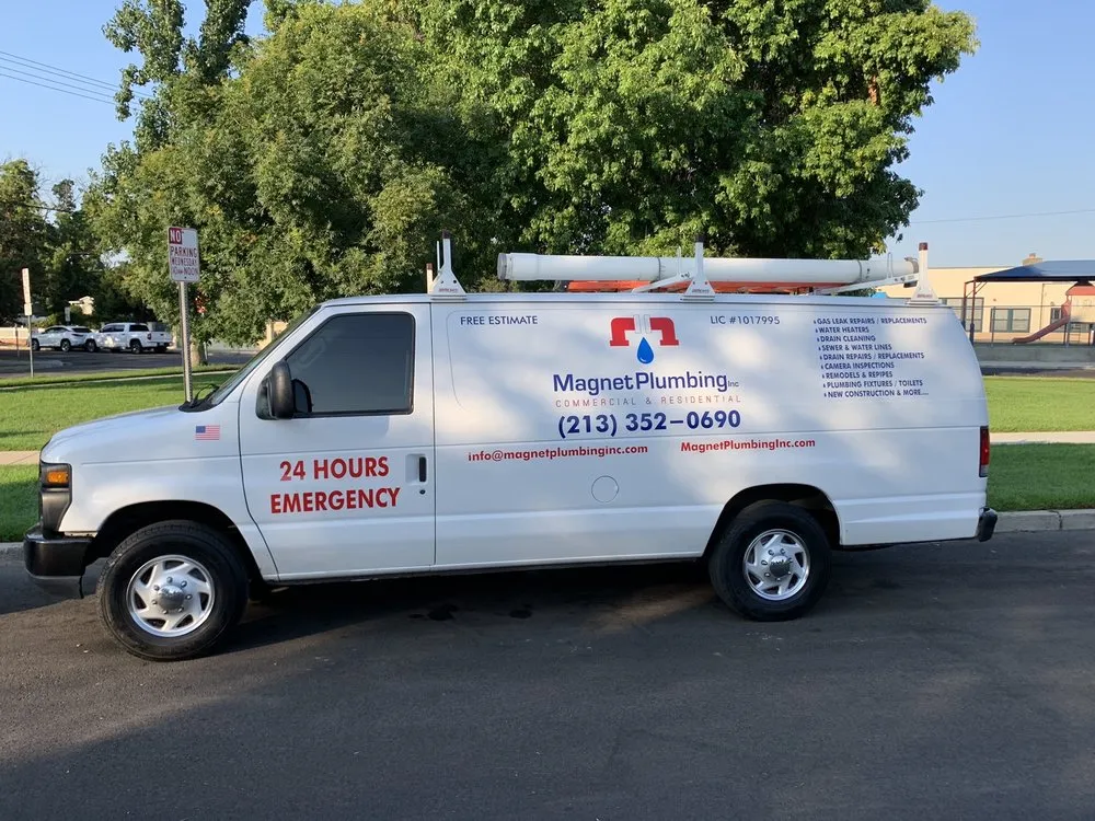 Slide of Magnet Plumbing