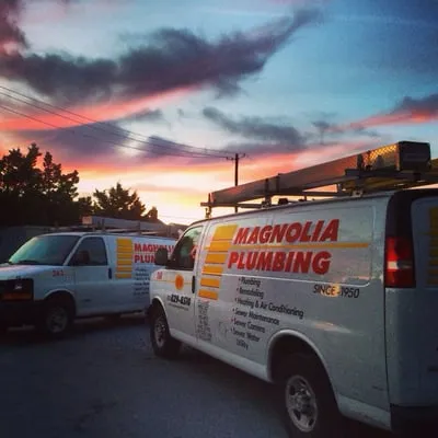 Magnolia Plumbing Heating & Cooling Logo