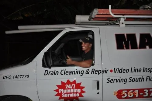 Slide of Main Drain Plumbing