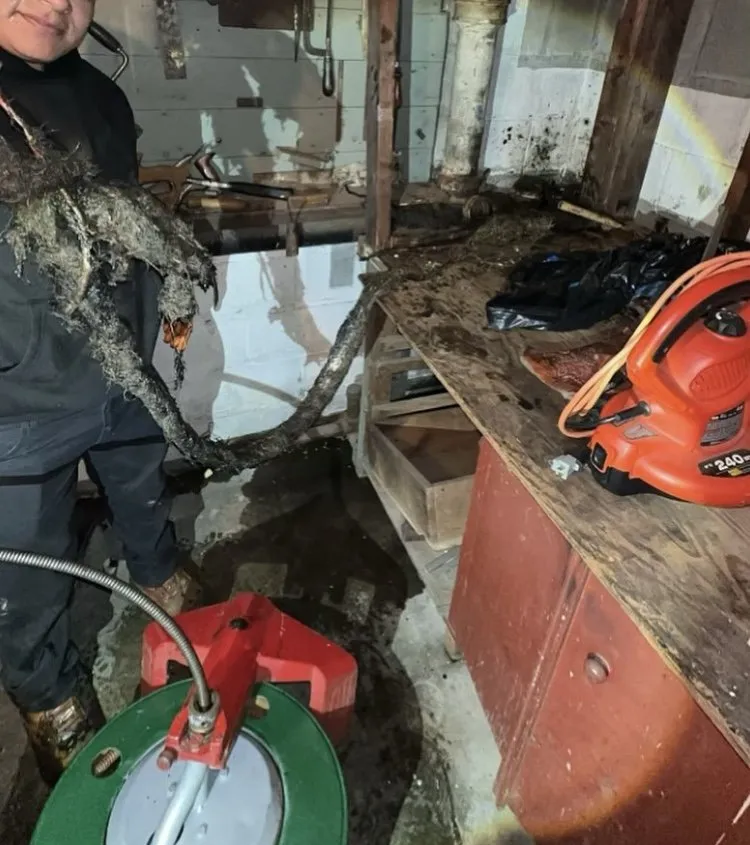 Slide of Main Line Sewer & Drain