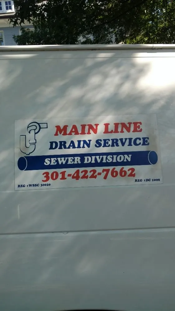 Slide of Main Line Sewer & Drain Service