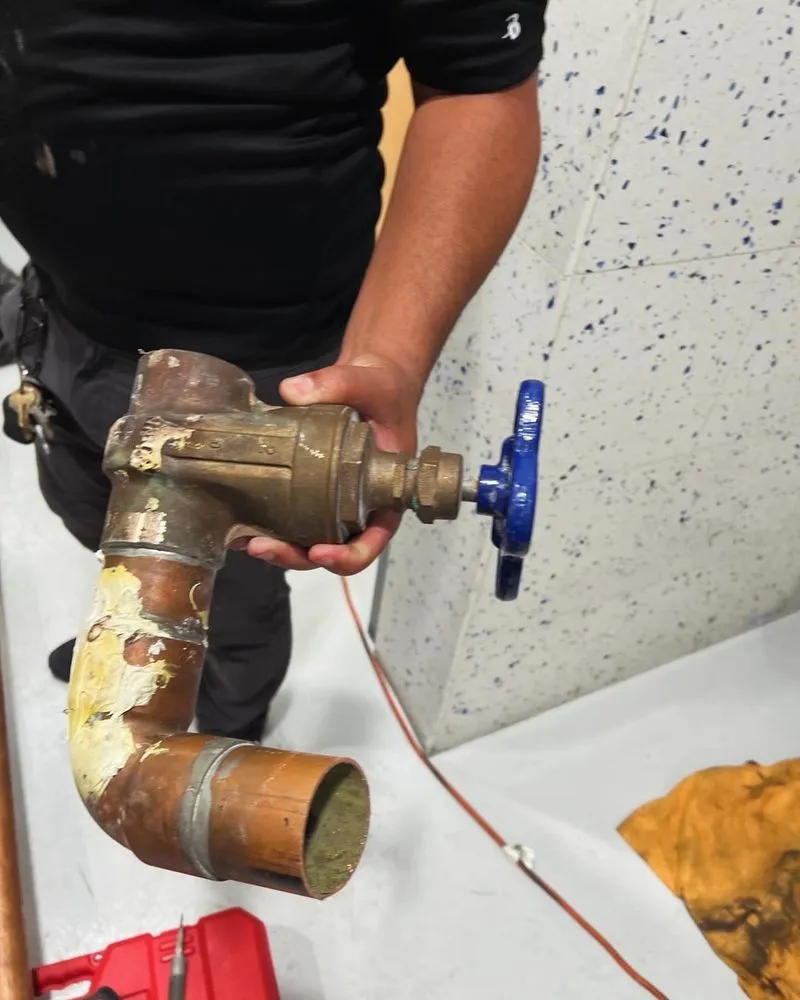 Slide of Main Plumbing Services