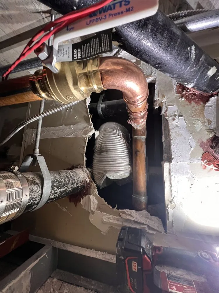 Slide of Main Plumbing Services