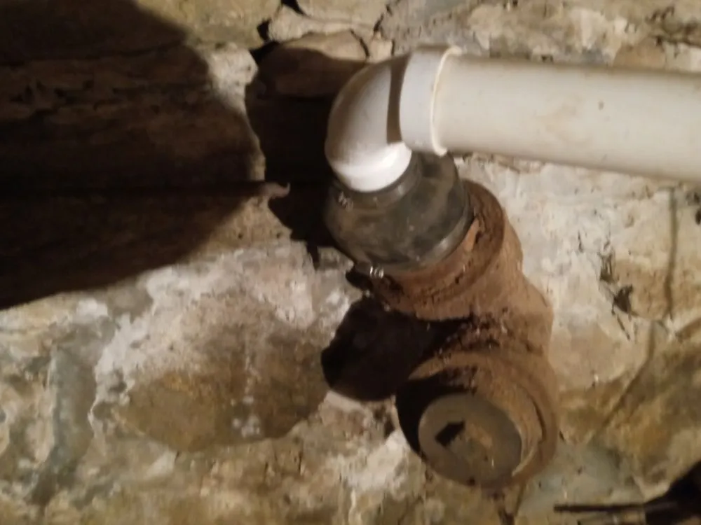 Slide of Main Street Drain Cleaning