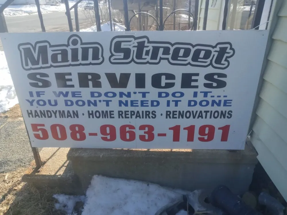 Slide of Main Street Drain Cleaning