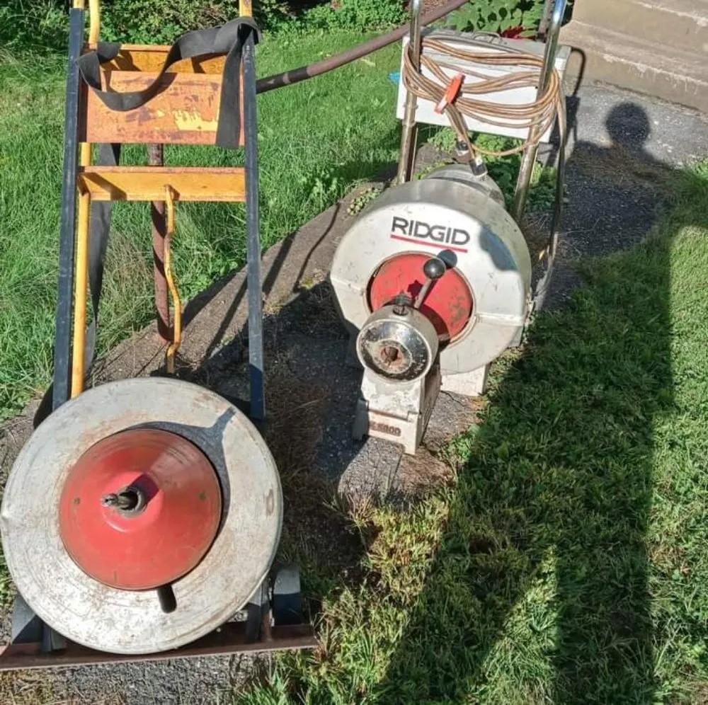 Slide of Main Street Drain Cleaning