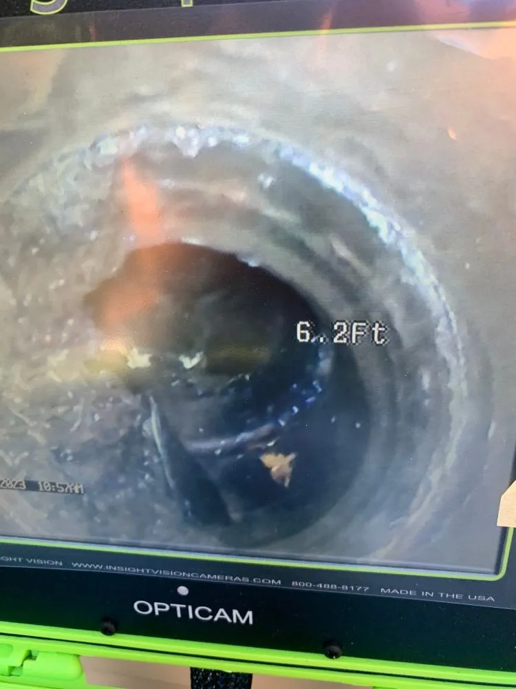 Slide of Mainline Drain & Sewer Cleaning