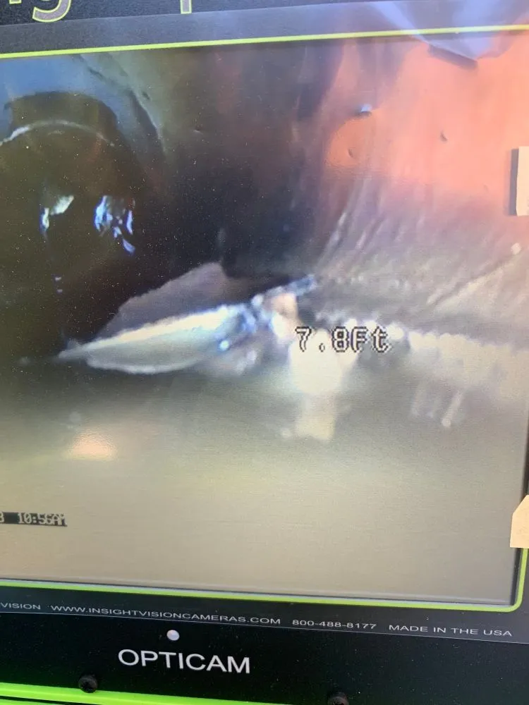 Slide of Mainline Drain & Sewer Cleaning