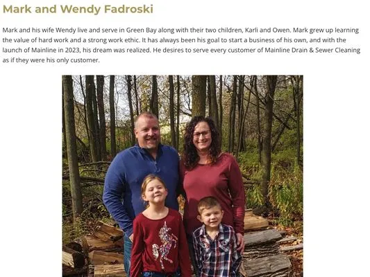 Mainline Drain & Sewer Cleaning Logo