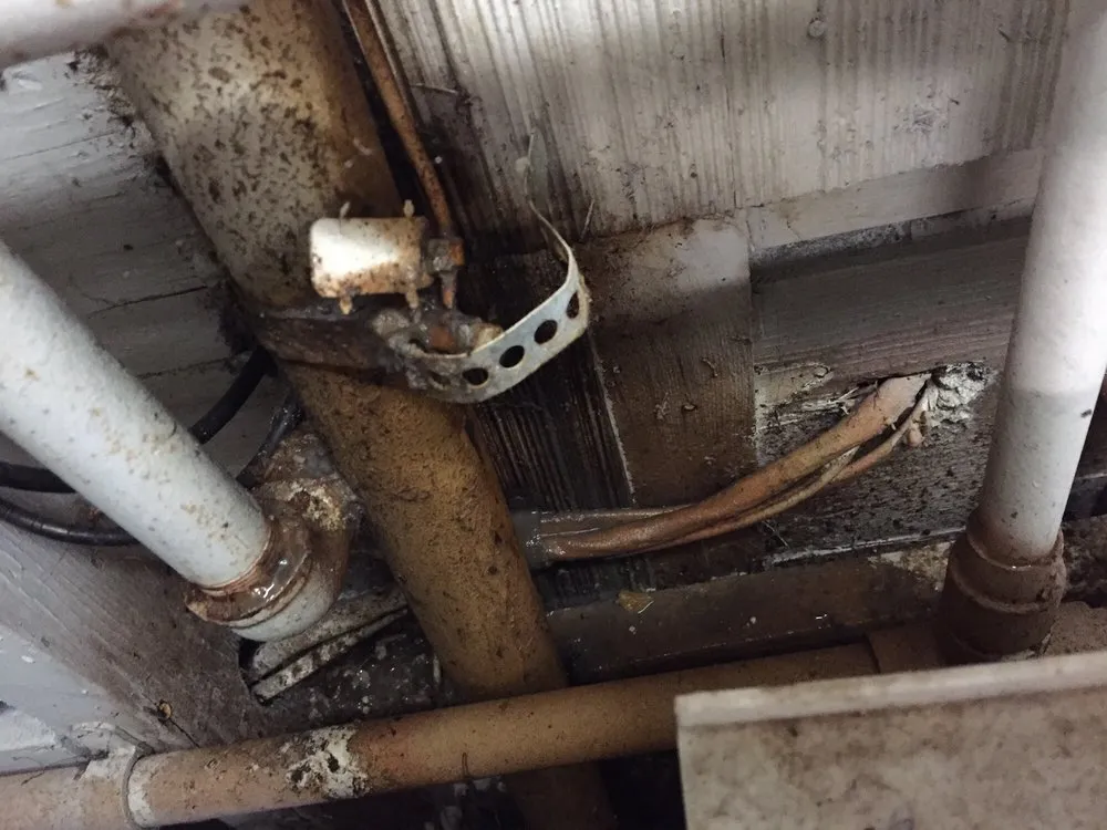 Slide of Mainline Plumbing and Drain