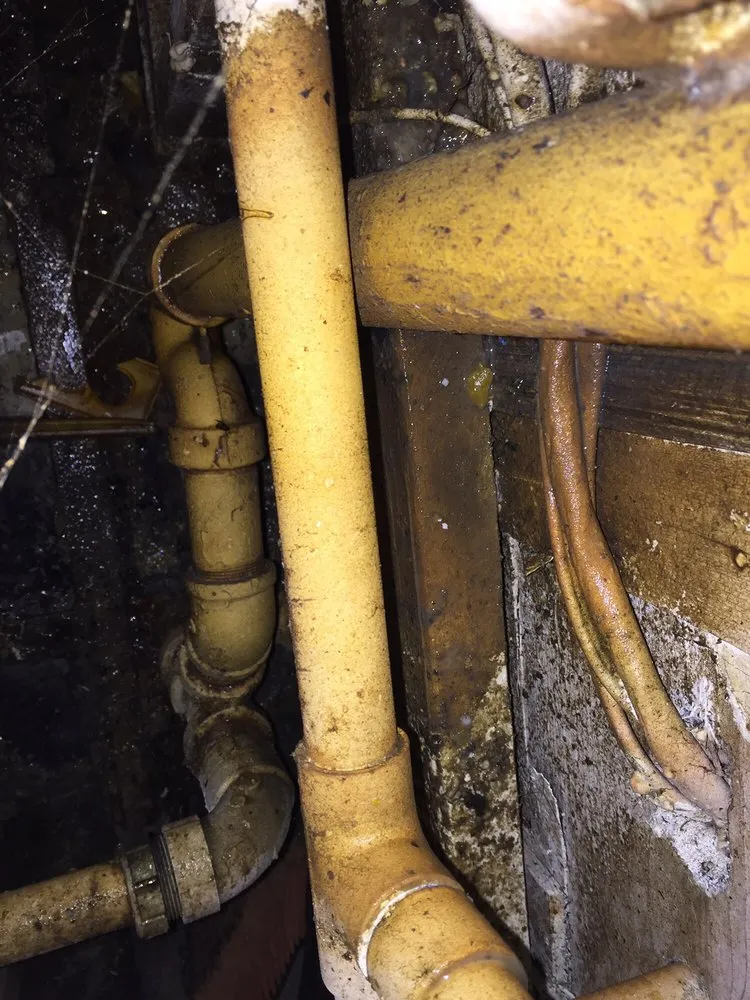 Slide of Mainline Plumbing and Drain