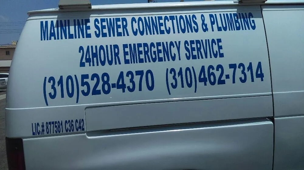 Slide of Mainline Sewer Connections & Plumbing