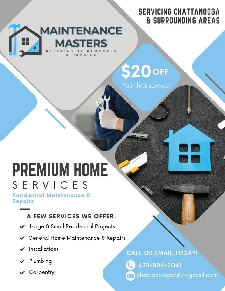 Top-rated emergency plumbing experts serving Hixson, TN - Maintenance Masters