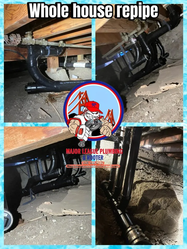 Reliable water heater service for homes in Hollister, CA by Major League Plumbing & Rooter