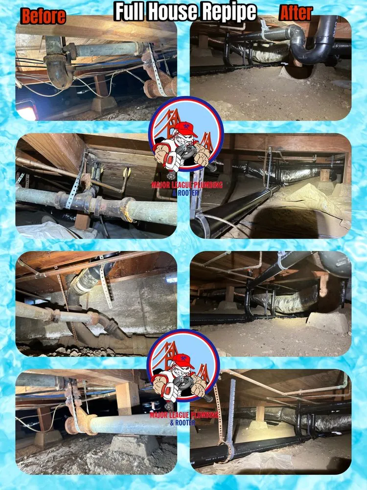 Slide of Major League Plumbing & Rooter