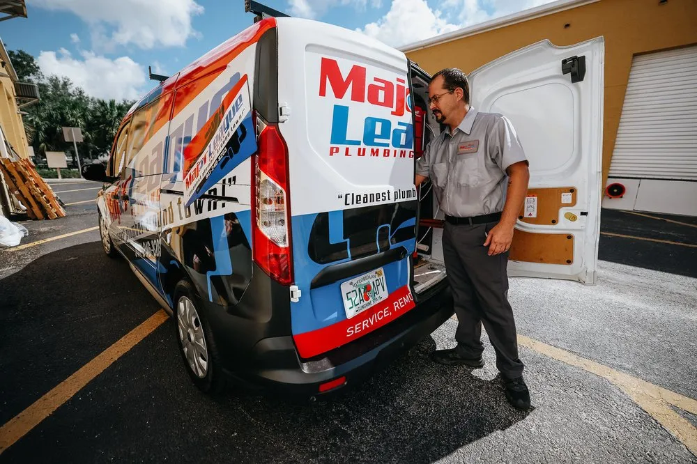 Slide of Major League Plumbing and Home Services