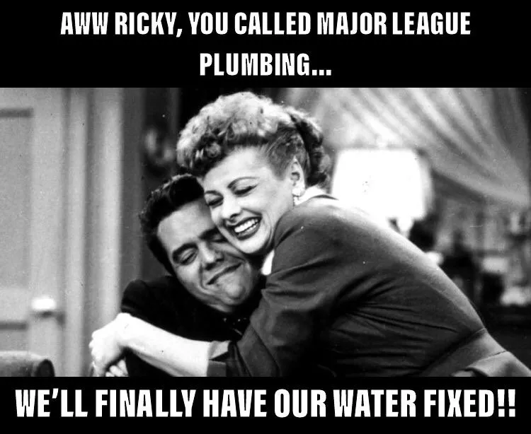 Slide of Major League Plumbing