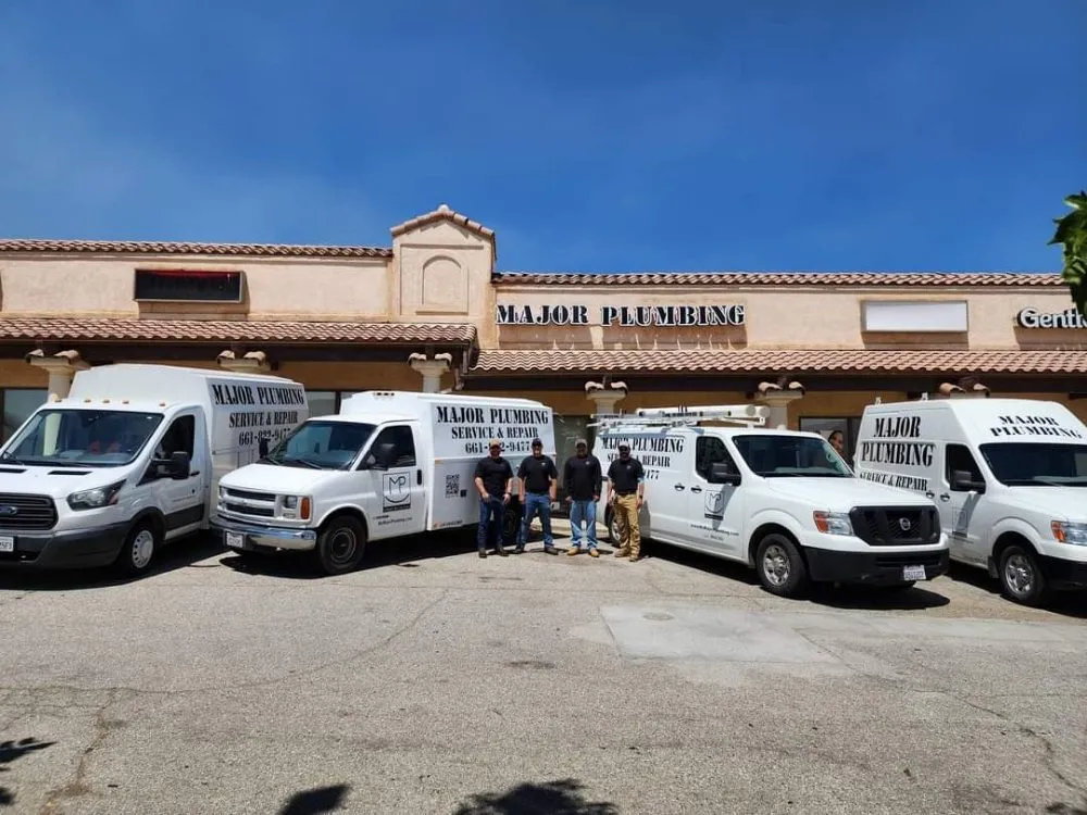 Professional emergency plumbing in Tehachapi, CA by Major Plumbing Service and Repair