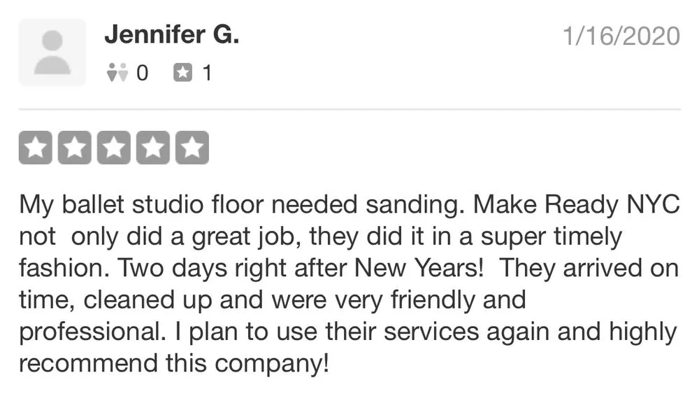 Slide of Make Ready NYC