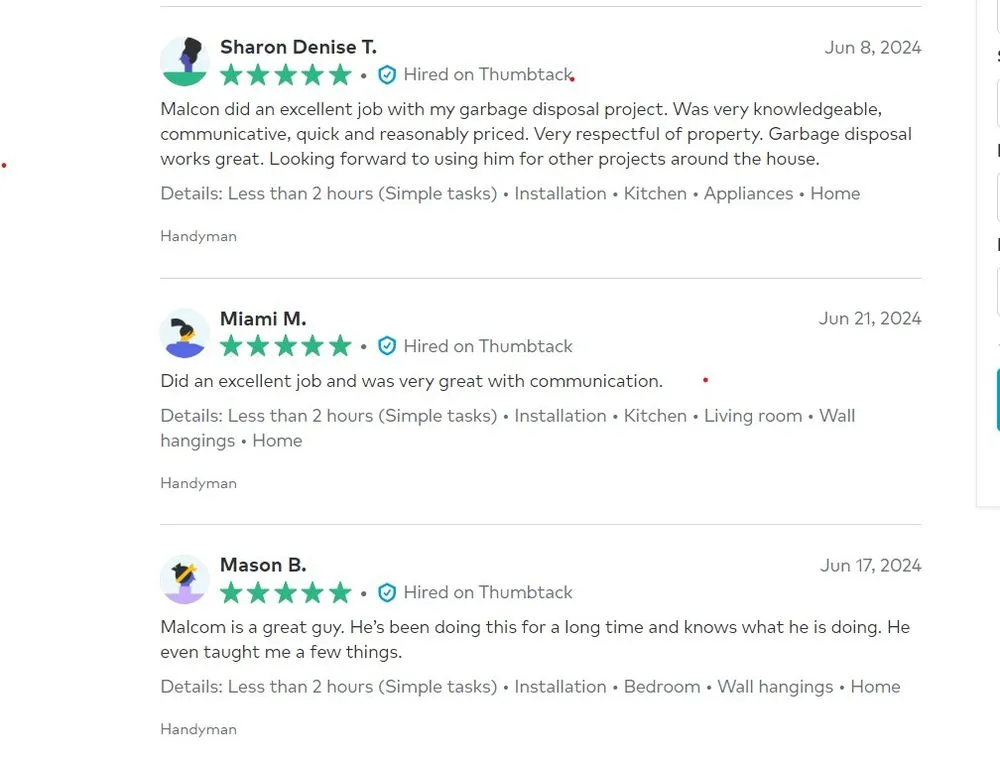 Slide of Malcon's Maintenance and Repair