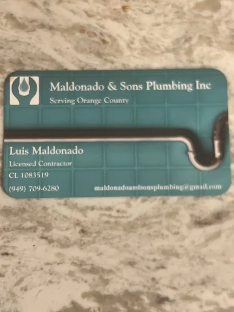 Slide of Maldonado And Sons Plumbing