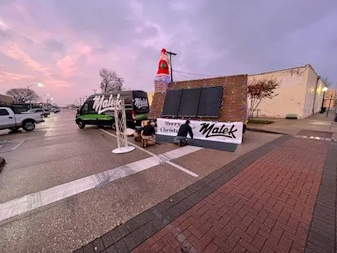 Slide of Malek Service Company