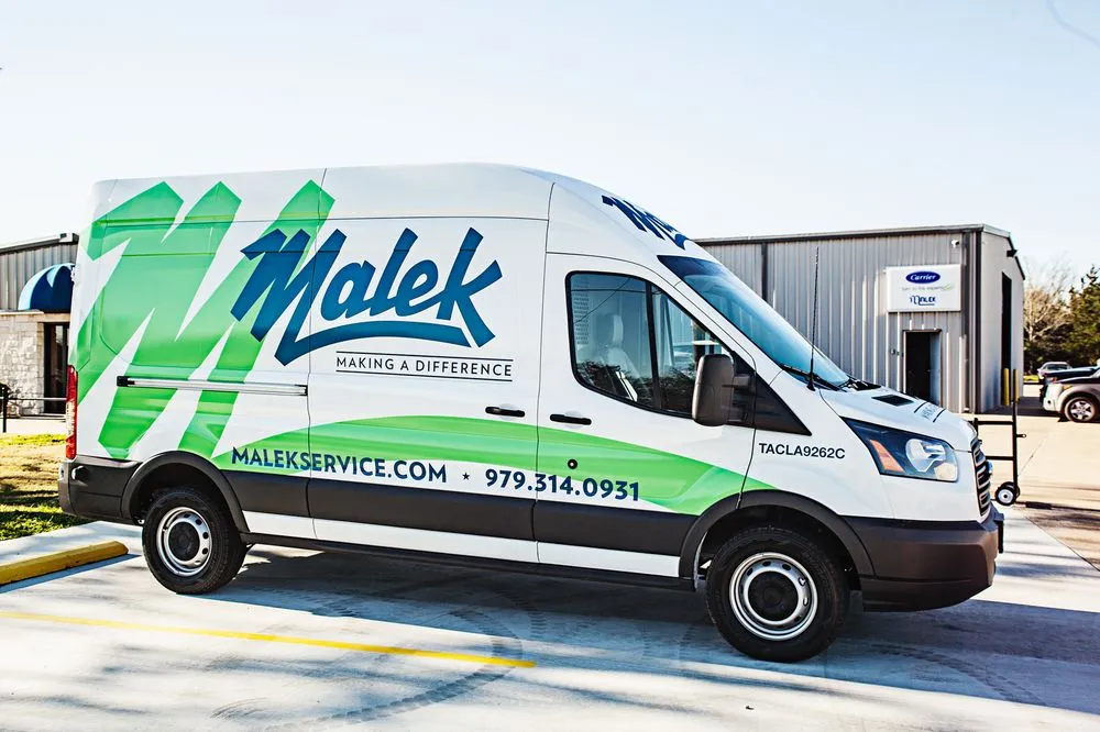 Slide of Malek Service Company