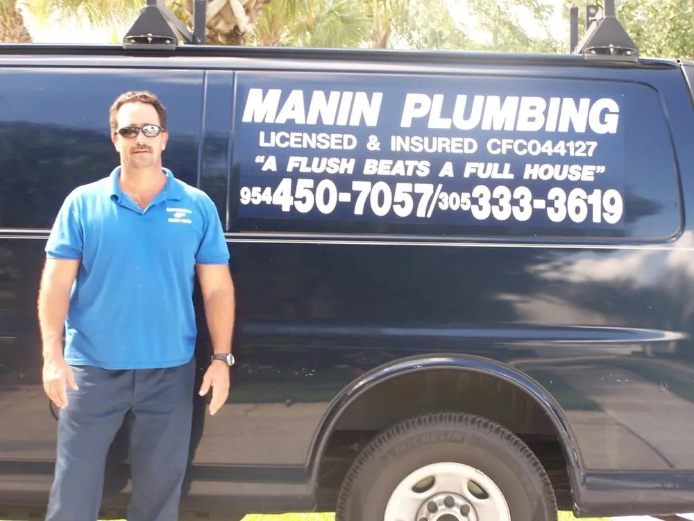Slide of Manin Plumbing Service