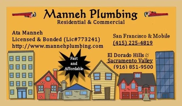 Slide of Manneh Plumbing