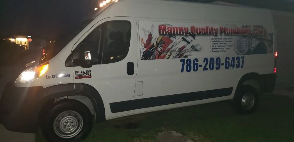 Slide of Manny Quality Plumbing