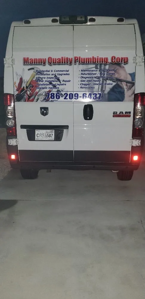 Slide of Manny Quality Plumbing