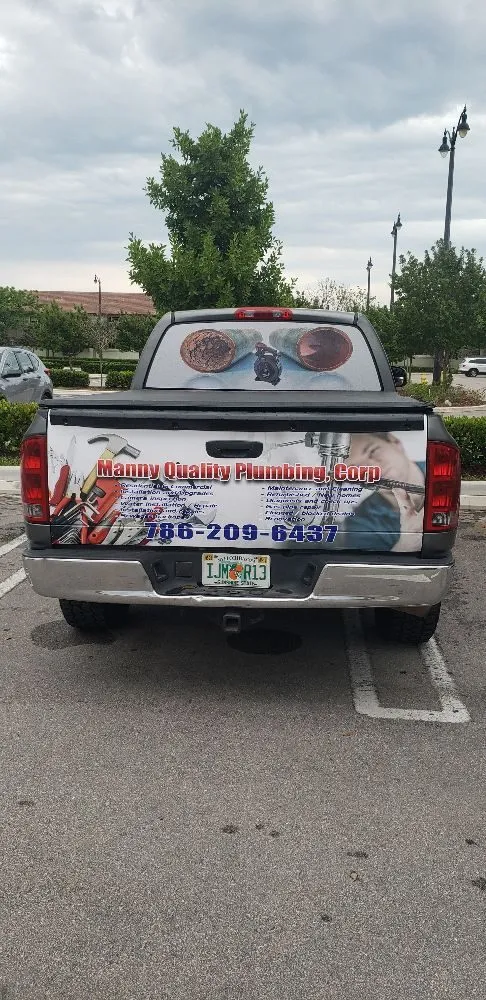 Slide of Manny Quality Plumbing