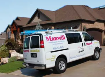 Manwill Plumbing Heating & Air Conditioning Logo